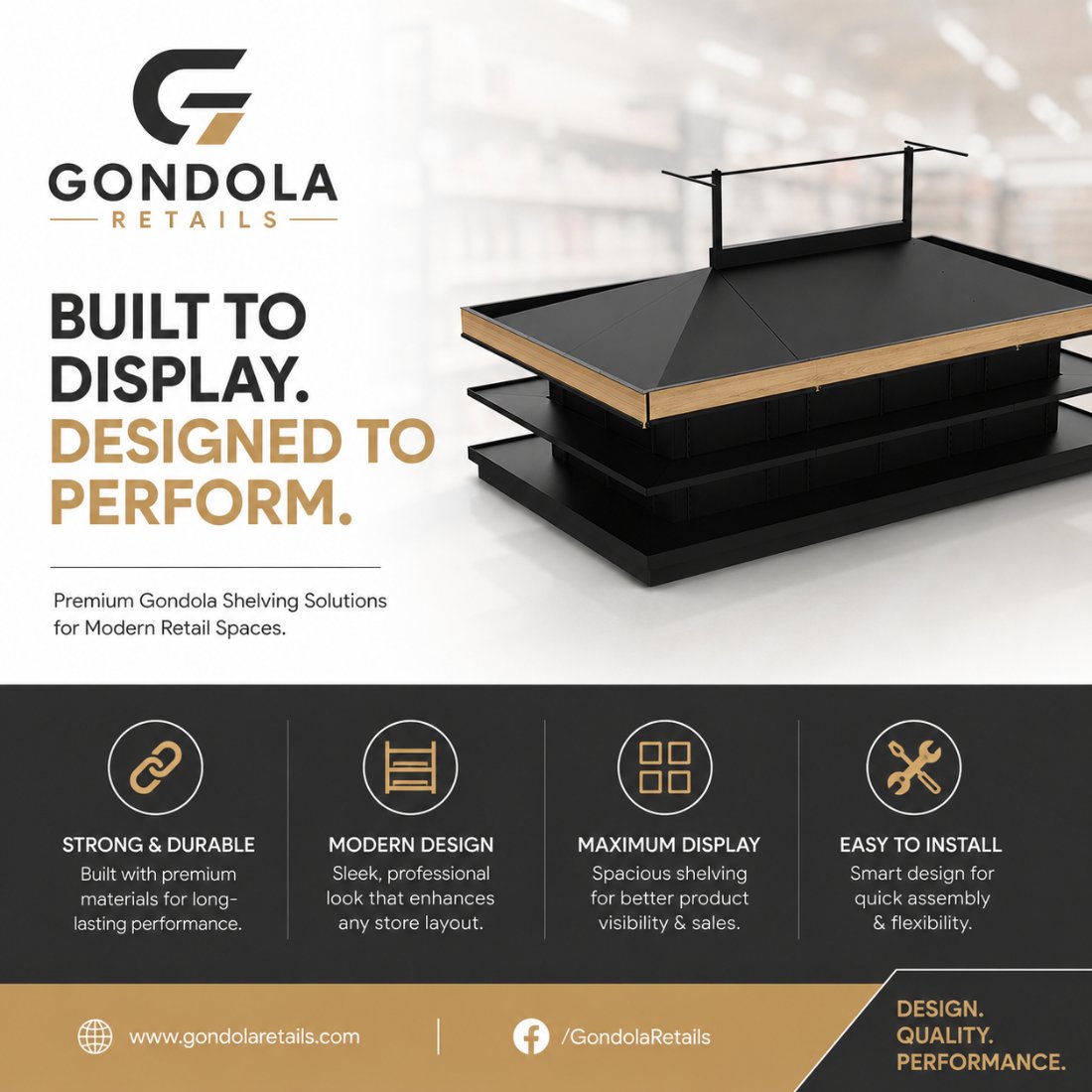 Gondola Retails — Display Smart, Sell More