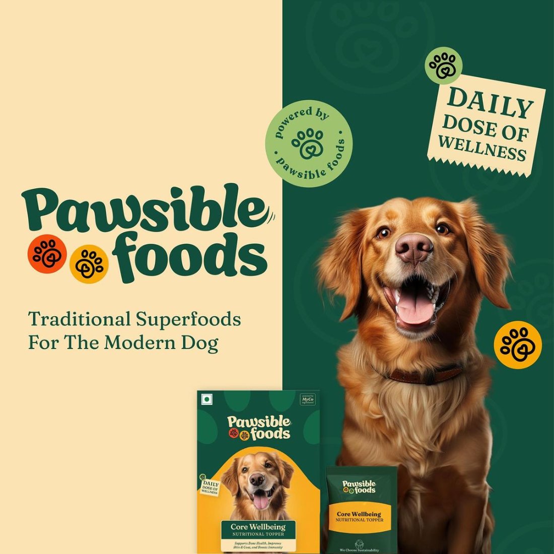 Pawsible Foods — Traditional Superfoods For The Modern Dog